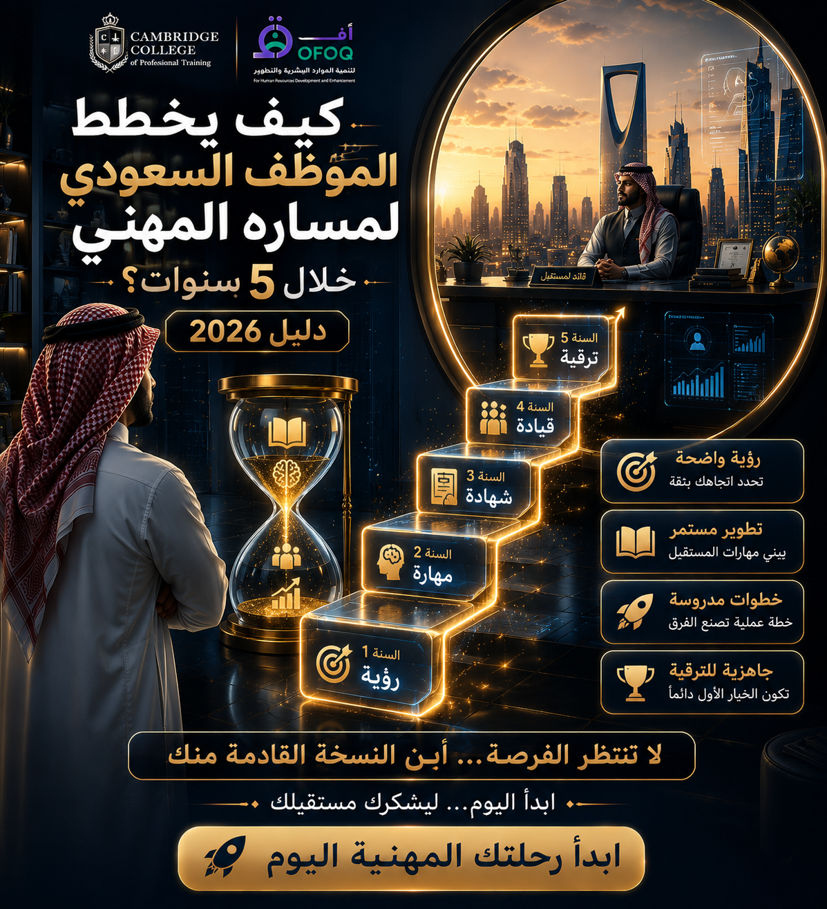 المهارات التي يبحث عنها سوق العمل السعودي في 2026 وكيف تكتسبها
