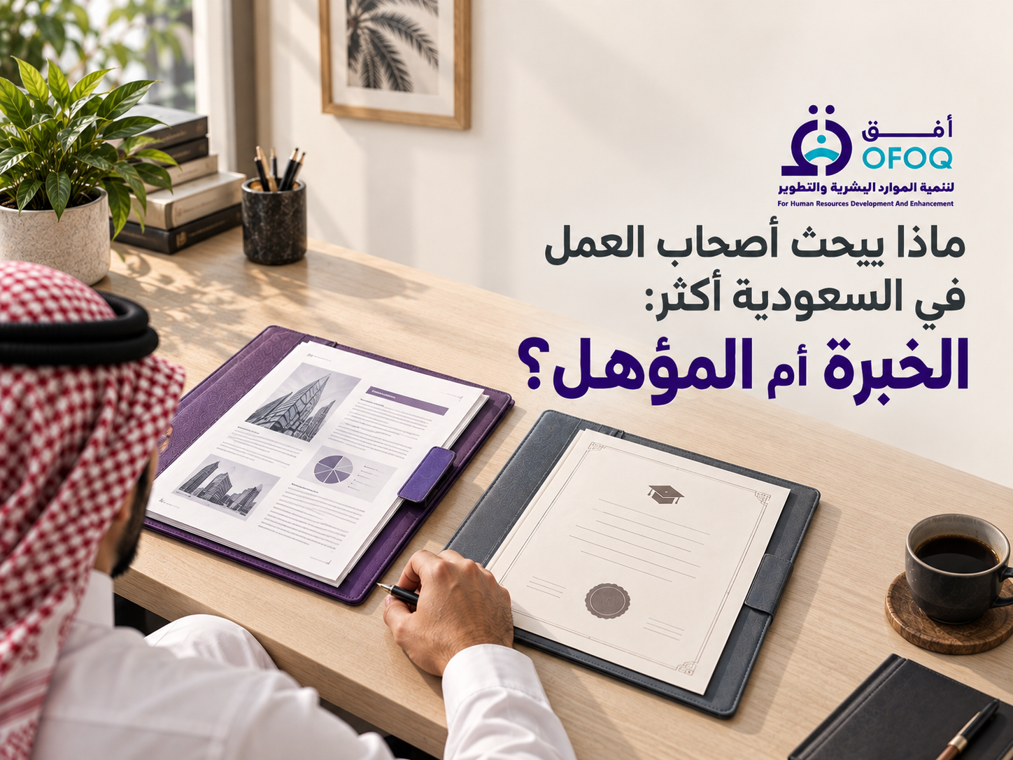 ماذا يبحث أصحاب العمل في السعودية أكثر: الخبرة أم المؤهل؟