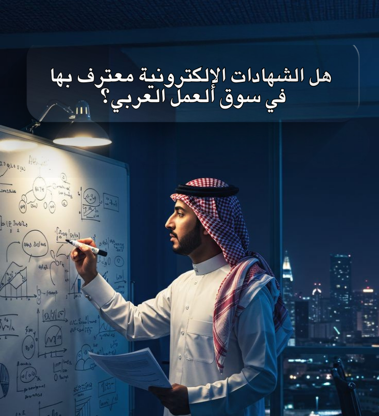 هل الشهادات الإلكترونية معترف بها في سوق العمل العربي؟