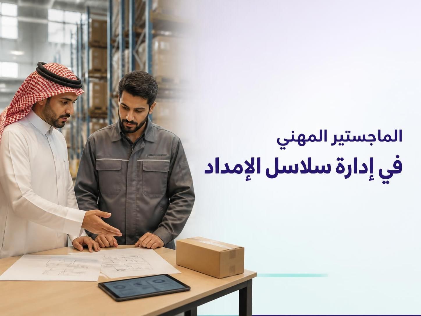 الماجستير المهني في إدارة سلاسل الإمداد: المحتوى والدراسة للموظفين في السعودية