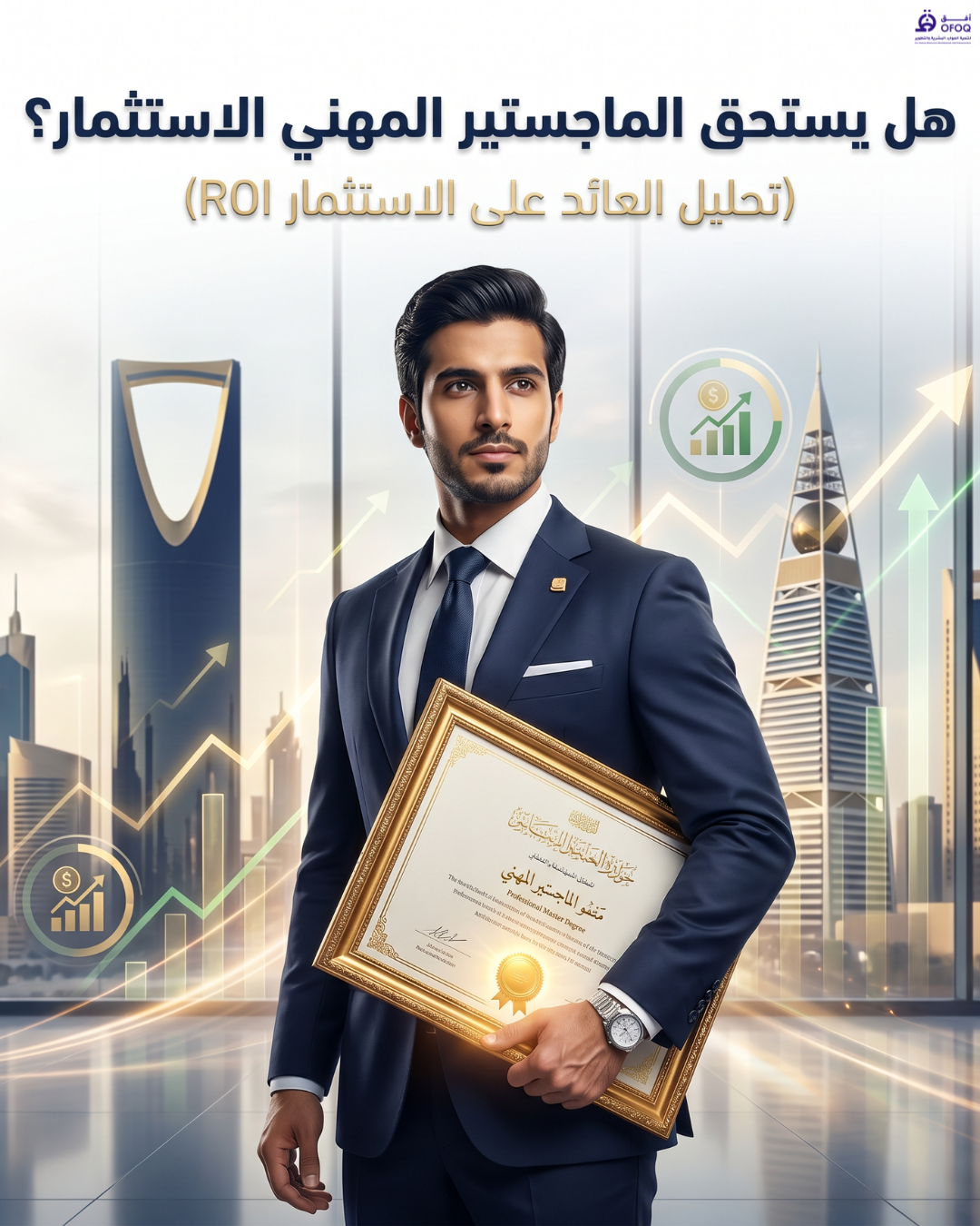 هل يستحق الماجستير المهني الاستثمار؟ (تحليل العائد على الاستثمار ROI)