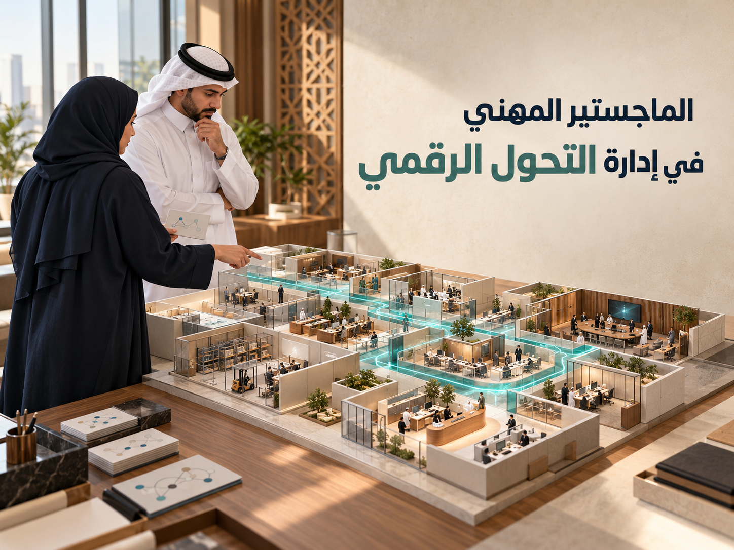 الماجستير المهني في إدارة التحول الرقمي