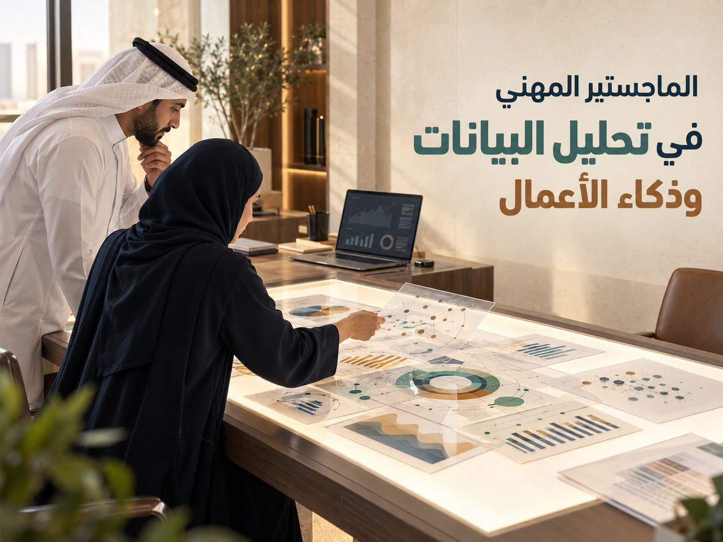 الماجستير المهني في تحليل البيانات وذكاء الأعمال